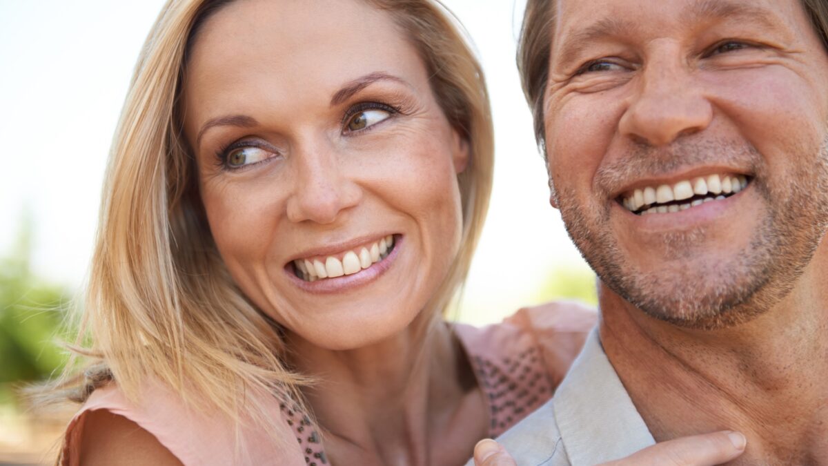 He still gets me giddy. Shot of a happy mature couple enjoying a day outdoors
