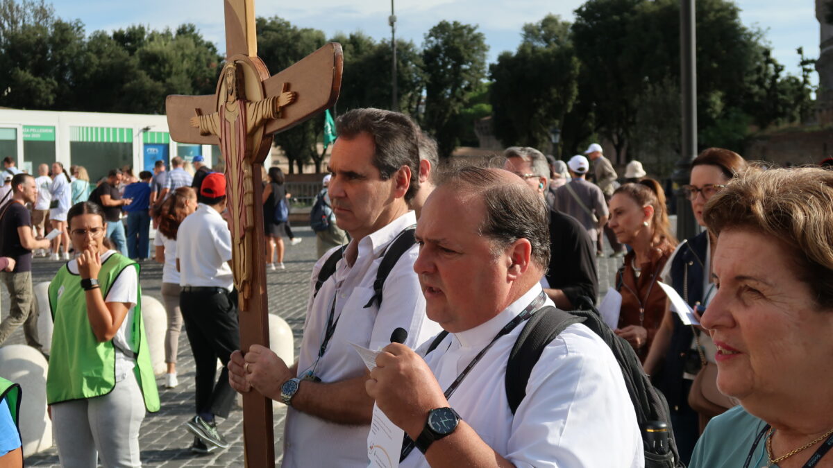 Peregrinos do ICL em Roma