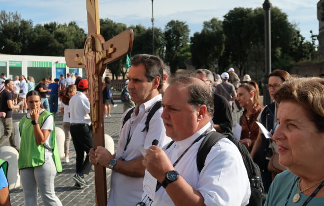 Peregrinos do ICL em Roma